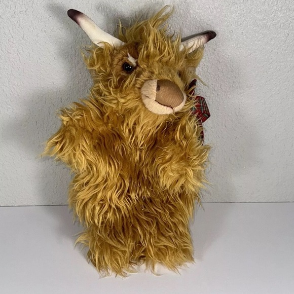 Faithful Friends, Highland Scruffy, Cow Hand Puppet - Picture 1 of 6